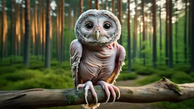 owl without feathers